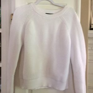 Women’s banana republic white sweater